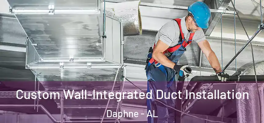  Custom Wall-Integrated Duct Installation Daphne - AL